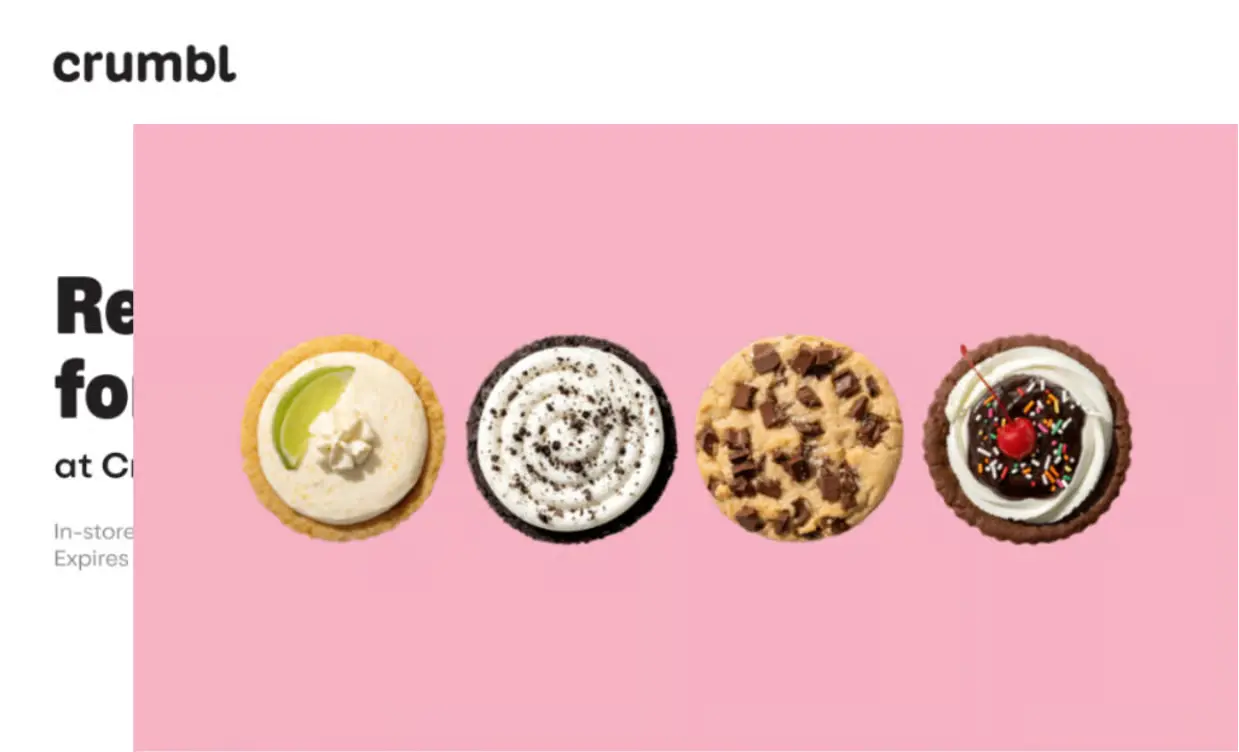 crumbl cookies Fundraiser Voucher