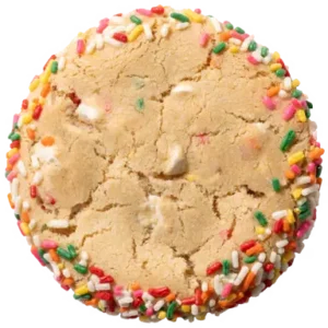 Crumbl Cake Batter Blondie cookie