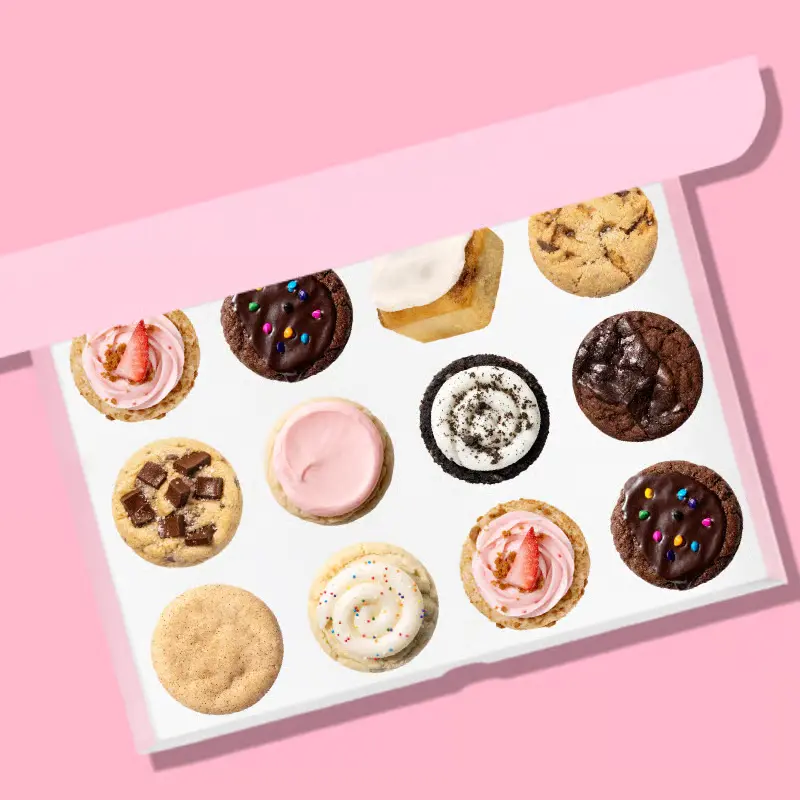 crumbl cookies box