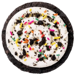 Crumbl Birthday Cake Cookie ft. OREO