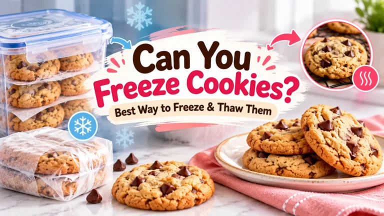 Can You Freeze Crumbl Cookies