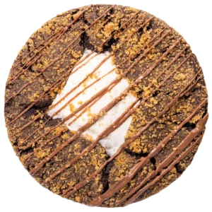 Crumbl Midnight S'mores Cookie