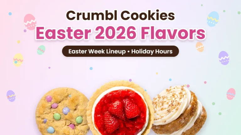 Crumbl Easter 2026 flavors