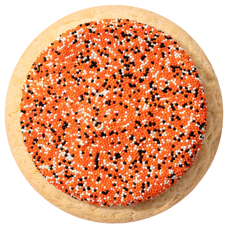 Crumbl Halloween Sprinkle Cake Cookie, new for Halloween 2026