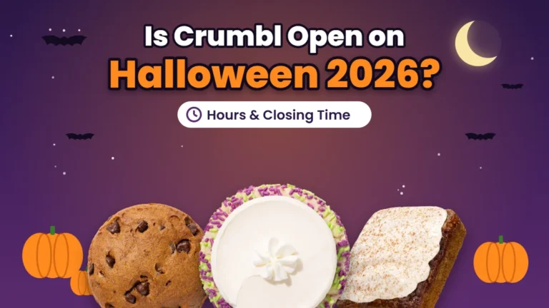 Is Crumbl open on Halloween
